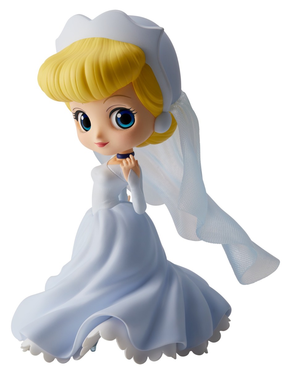 Cinderella Dreamy Style - Normal Color ของแท้ JP - Q Posket Banpresto [โมเดล Disney]