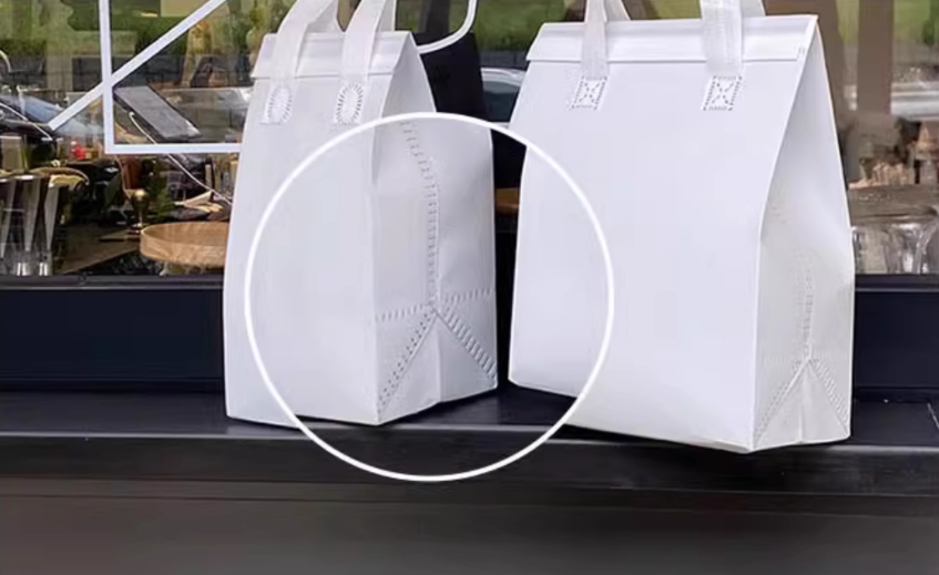 ถุงหิ้วเก็บความเย็นพิมพ์ลาย ถุงฟอยล์เก็บความเย็น ถุงเก็บอุณหภูมิ ถุงไอติม ถุงกาแฟ ถุงเค้ก พิมพ์ Logo ได้