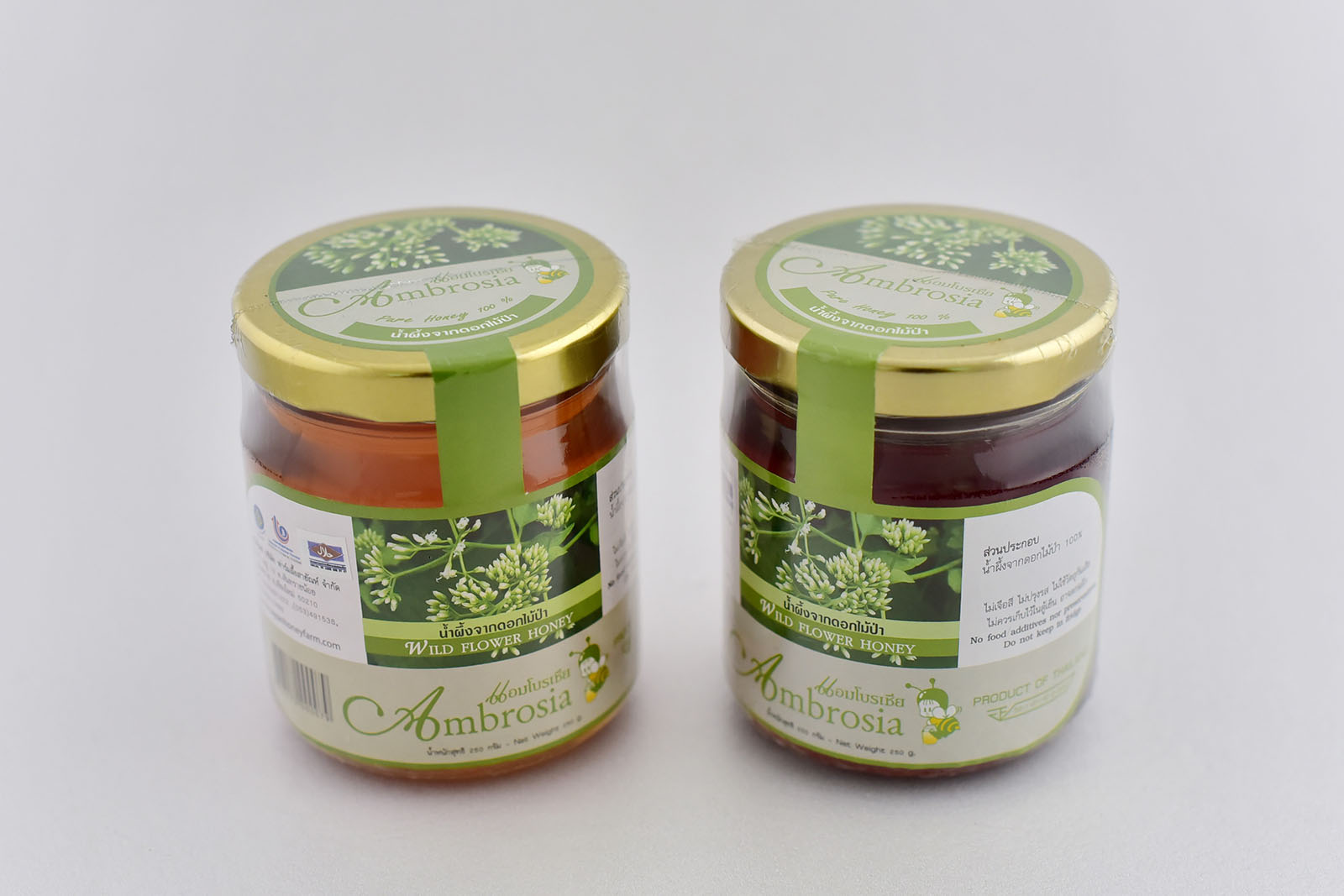 น้ำผึ้งจากดอกไม้ป่า (สาบเสือ) ขนาด 250 กรัม