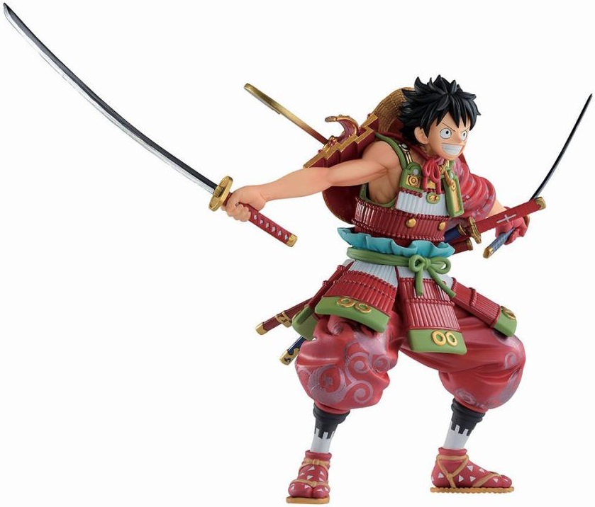 Luffy Wano ของแท้ JP แมวทอง - Ichiban Kuji Banpresto [โมเดลวันพีช]