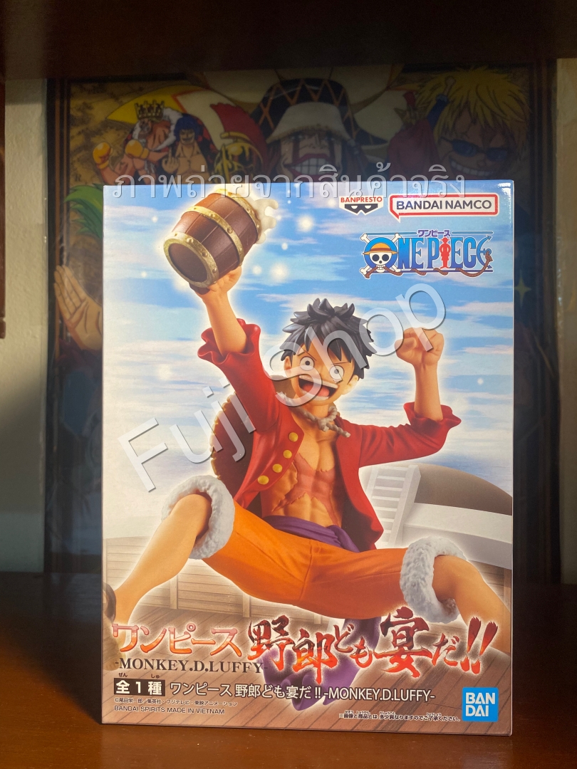Luffy ของแท้ JP แมวทอง - Banpresto [โมเดลวันพีช]