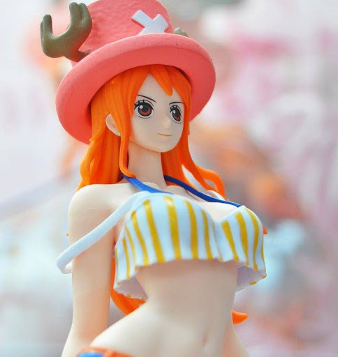 Nami ของแท้ JP แมวทอง - Sweet Style Pirates Banpresto [โมเดลวันพีช]