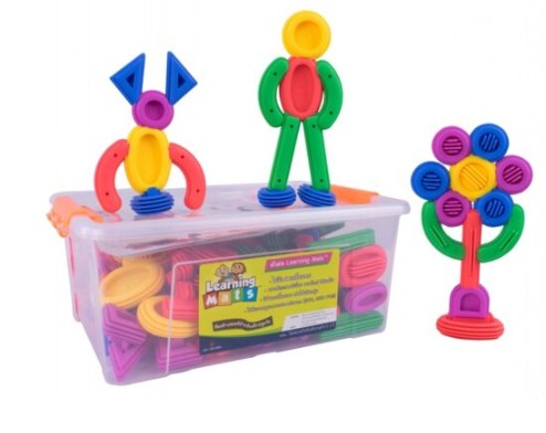 สีสันสานสัมพันธ์ 160 ชิ้น รูปทรง ,ตัวต่อยาง , ส่งเสริมการเรียนรู้ ,ของเล่นเสริมพัฒนาการ,ของเล่น , สื่อการสอน ,เสริมจินตนาการ