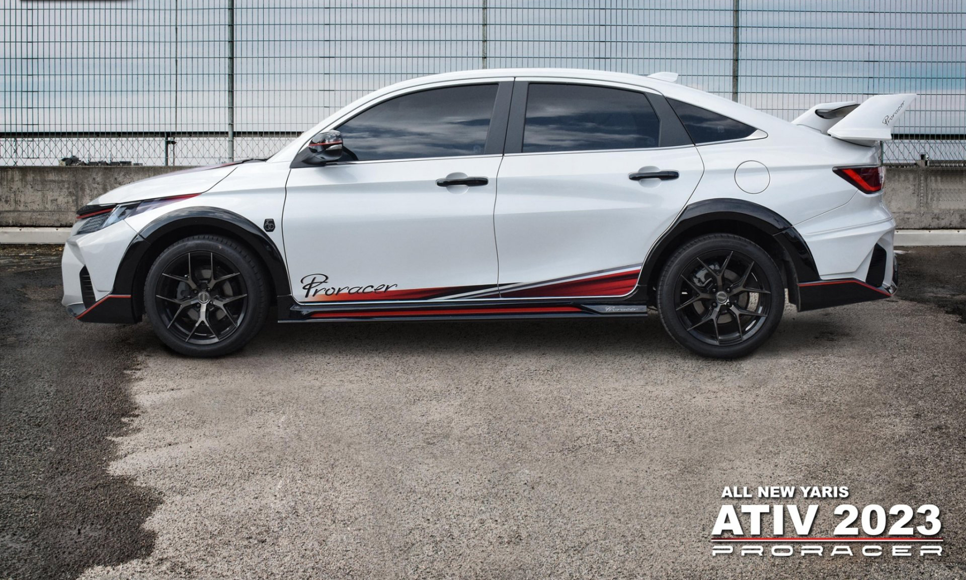 PRORACER VS Toyota Yaris Ativ 4D 2022-On [แบบนี้ซิไม่มีใครเหมือนเรา!]