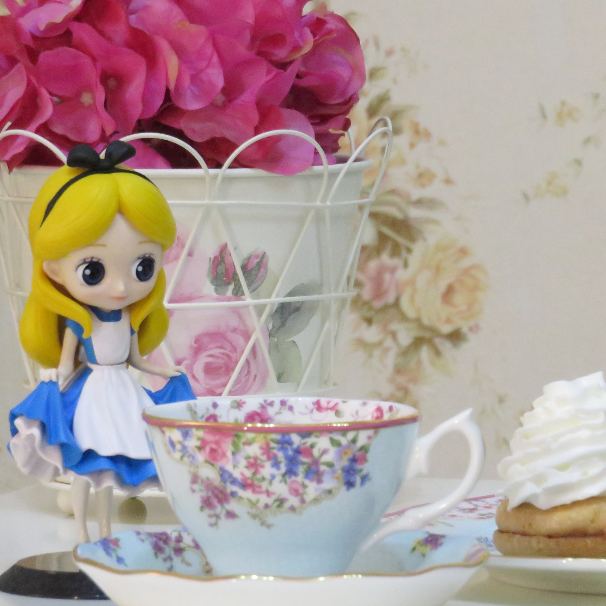 Alice - Normal Color ของแท้ JP - Q Posket Banpresto [โมเดล Disney]