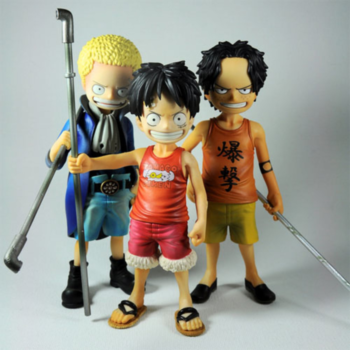 Brotherhood Children Set ของแท้ JP แมวทอง - Grandline Children Banpresto [โมเดลวันพีช] (3 ตัว)