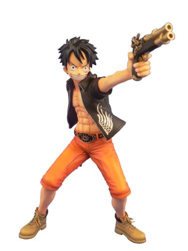 Luffy ของแท้ JP - Door Painting Collection Figure Plex [โมเดลวันพีช]