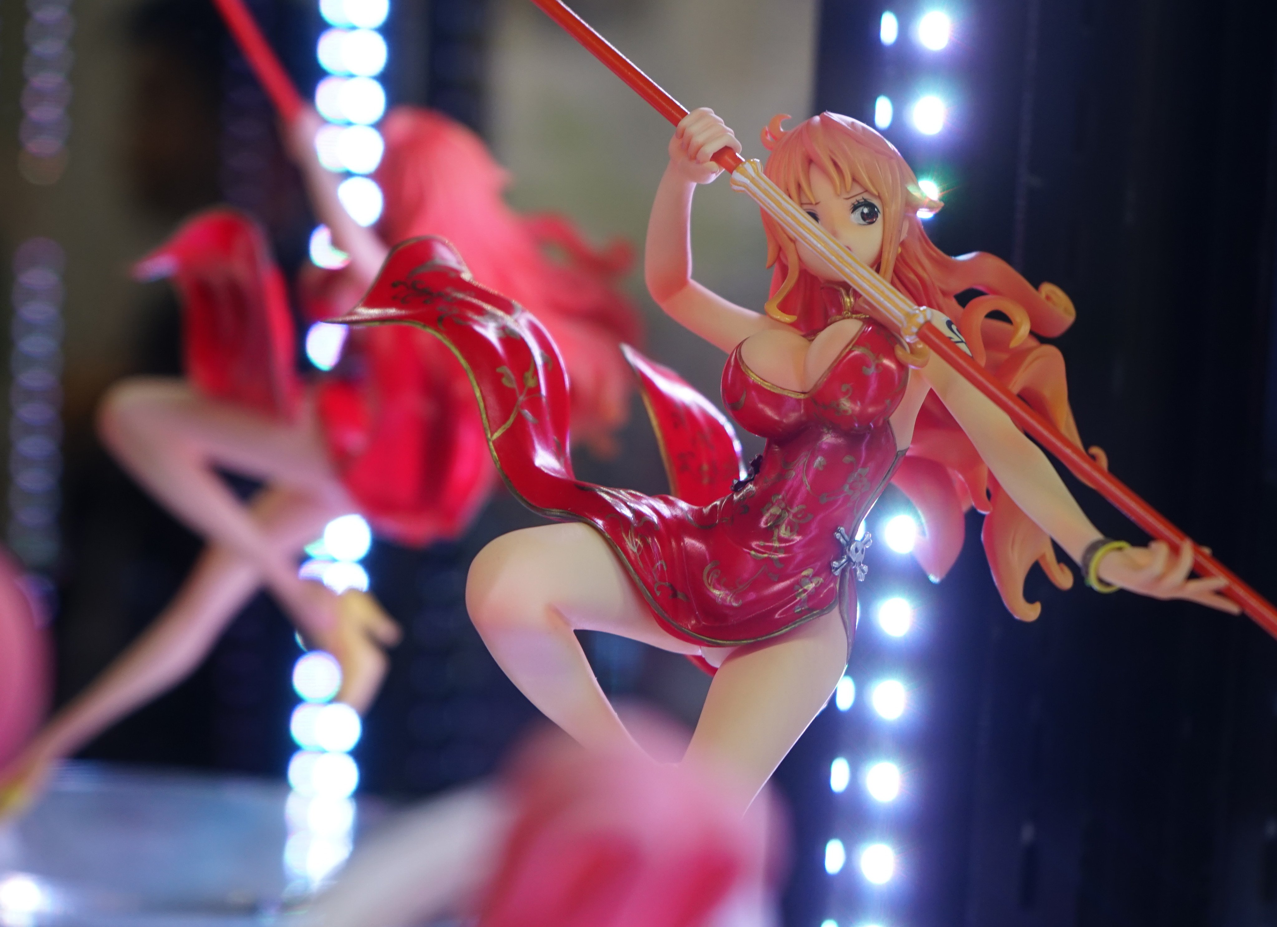 Nami ของแท้ JP แมวทอง - Banpresto World Figure Colosseum [โมเดลวันพีช]