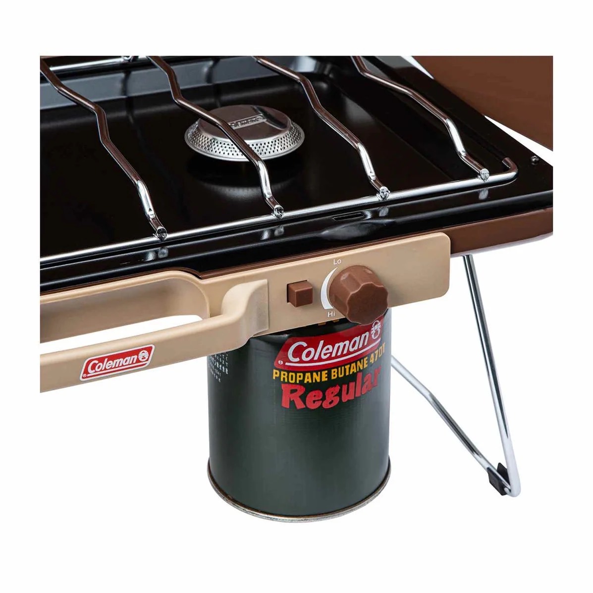 CM JP Powerhouse LP 2-Burner Stove Butternuts