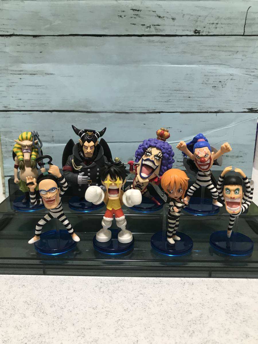 Impel Down Set ของแท้ JP แมวทอง - WCF Banpresto [โมเดลวันพีช] (8 ตัว)