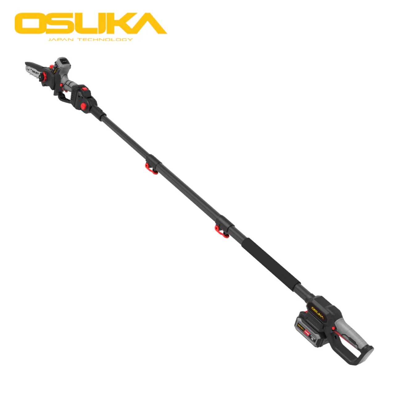 เลื่อยตัดกิ่งไม้ไร้สาย+ด้ามต่อ OCMC536+2536 (2.65ม) (แบต20V 4.0Ah 1ก้อน)