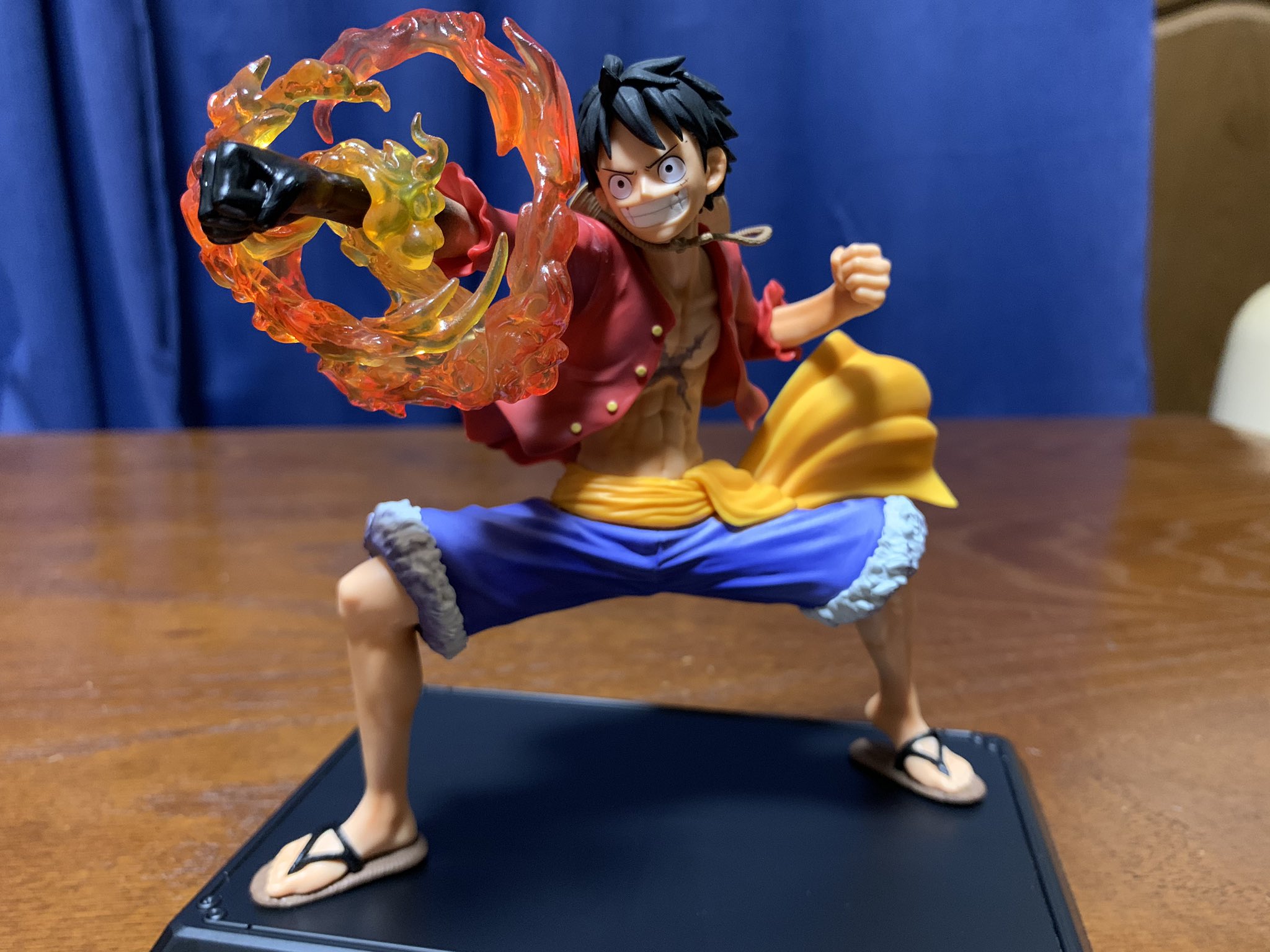 Luffy ของแท้ JP แมวทอง - Ichiban Kuji Banpresto [โมเดลวันพีช]