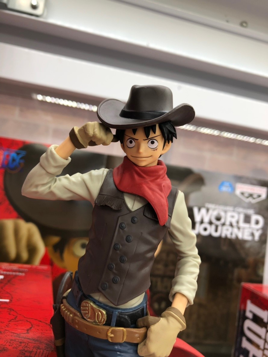 Luffy ของแท้ JP แมวทอง - Treasure Cruise World Journey Banpresto [โมเดลวันพีช]