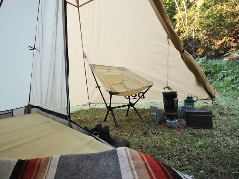 DoD Rider's one pole tent beige T1-442-TN