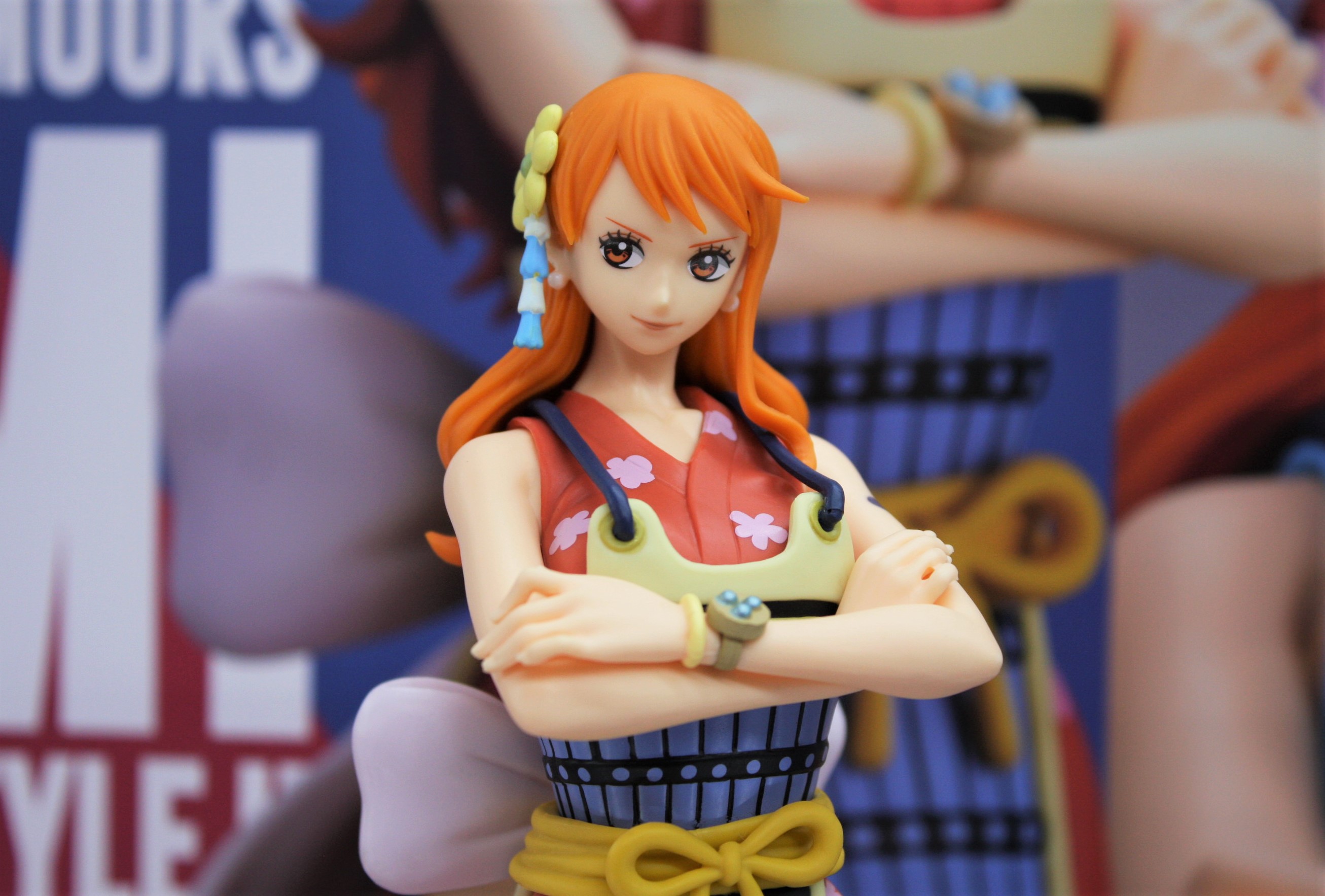Nami Wanokuni Style ของแท้ JP แมวทอง - Glitter & Glamours Banpresto [โมเดลวันพีช]
