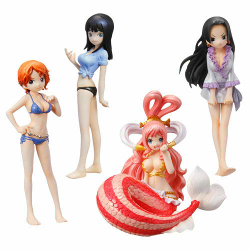 Nami ของแท้ JP แมวทอง - Half Age Characters Bandai [โมเดลวันพีช]
