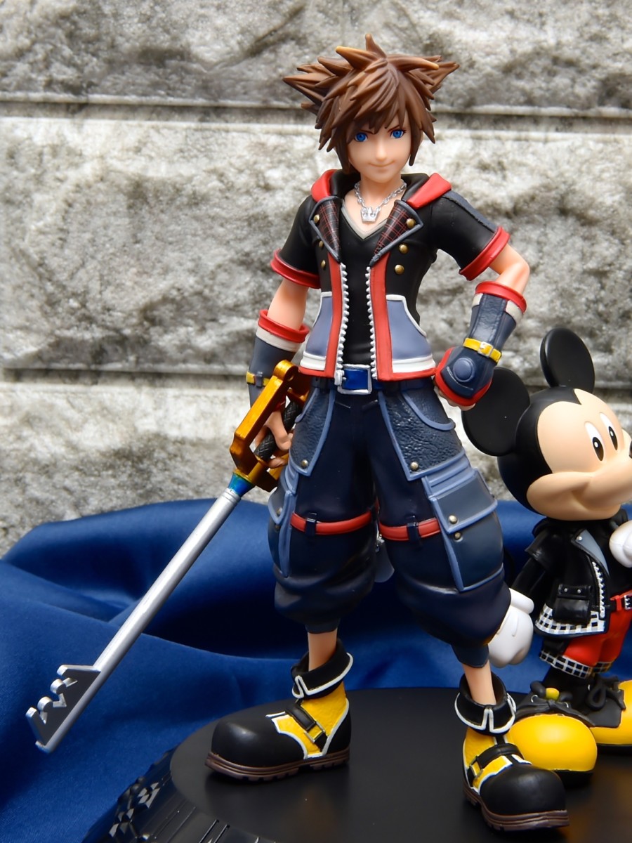 Sora & Mickey Mouse ของแท้ JP - Ichiban Kuji Banpresto [โมเดล Kingdom Hearts] (2 ตัว)