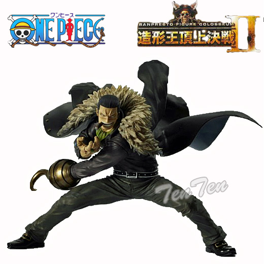 Crocodile ของแท้ JP แมวทอง - Scultures Banpresto [โมเดลวันพีช]