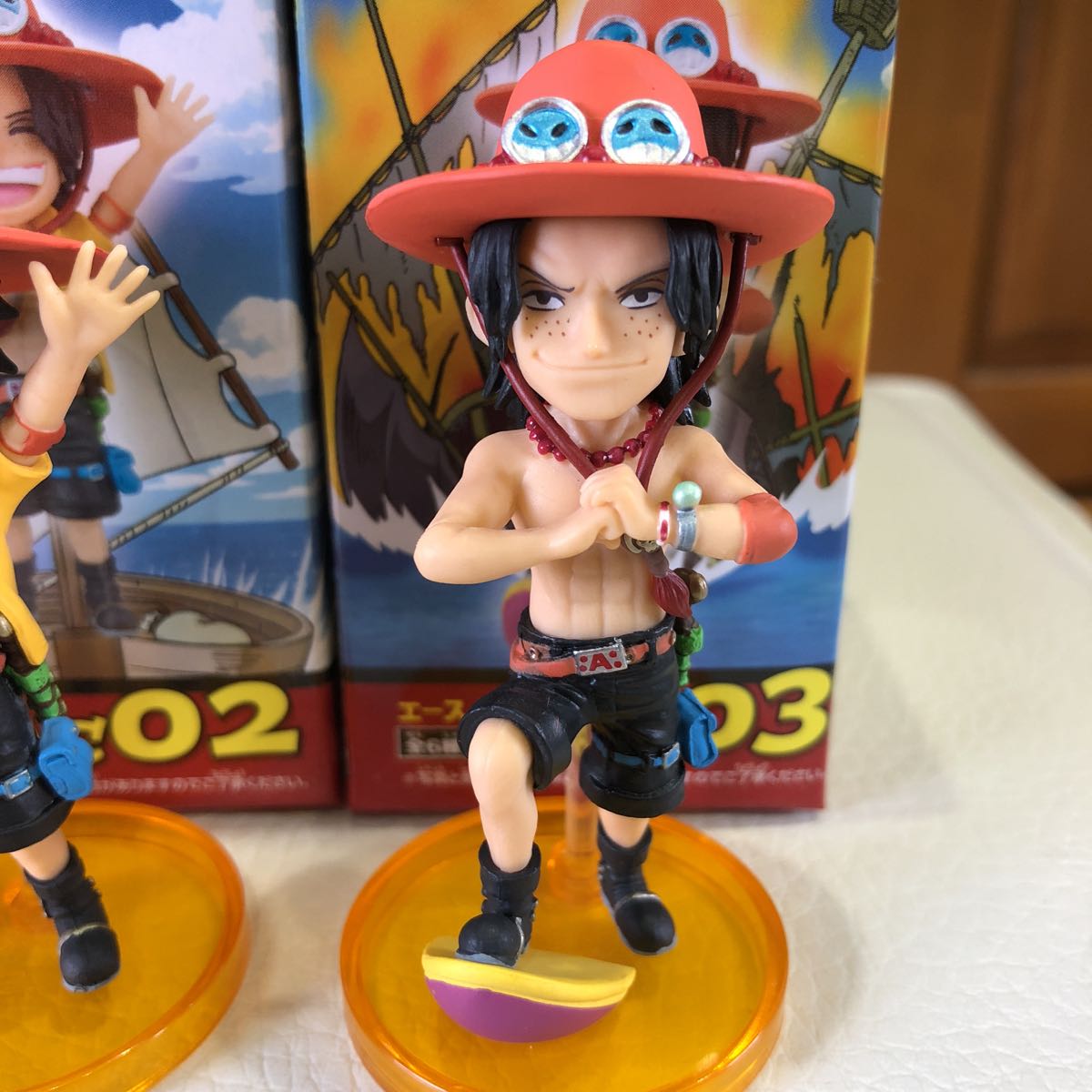 Ace ของแท้ JP แมวทอง - WCF Banpresto [โมเดลวันพีช]