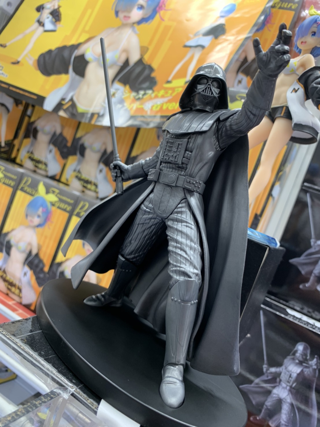 Darth Vader Metallic Version ของแท้ JP - Premium 1/10 Scale Figure Sega [โมเดล Star Wars]