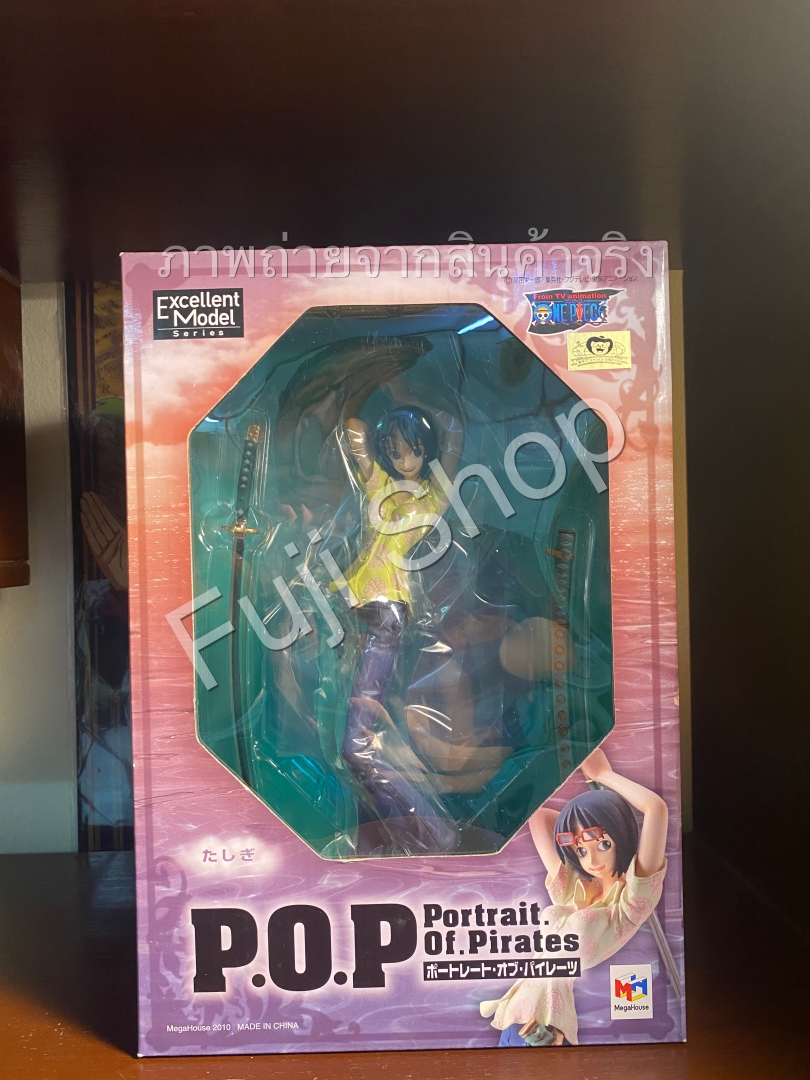 Tashigi ของแท้ JP แมวทอง - POP NEO Megahouse [โมเดลวันพีช]