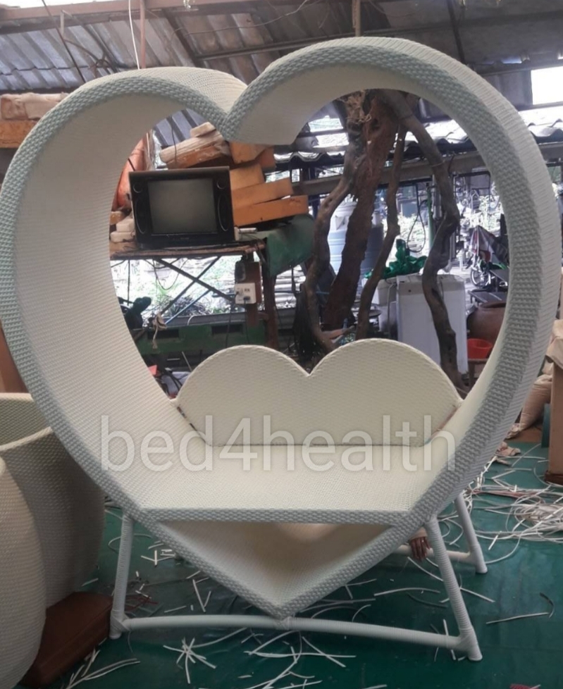 ซุ้มหัวใจ-หวายเทียม โครงอลูมิเนียมน้ำหนักเบา แต่แข็งแรงมาก