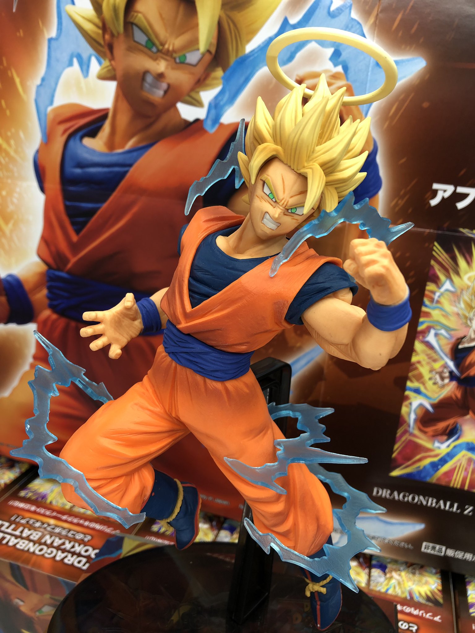 Goku Super Saiyan ของแท้ JP แมวทอง - Dokkan Battle Collab Banpresto [โมเดลดราก้อนบอล]