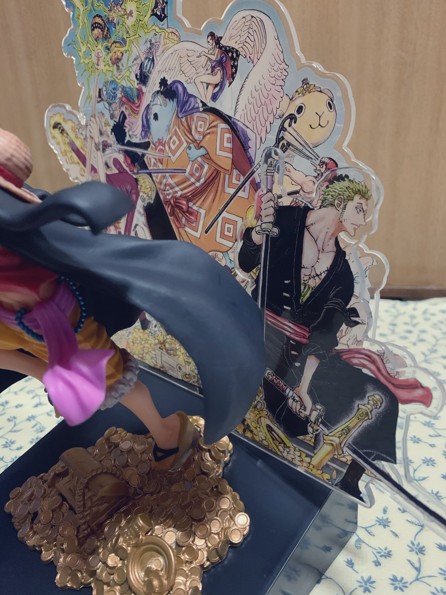 Luffy Wano ของแท้ JP แมวทอง - Ichiban Kuji Banpresto [โมเดลวันพีช]