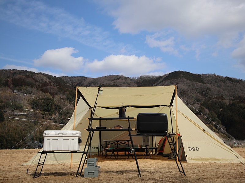 DoD Big Tarp Pole cm Wood XP5-507-WD