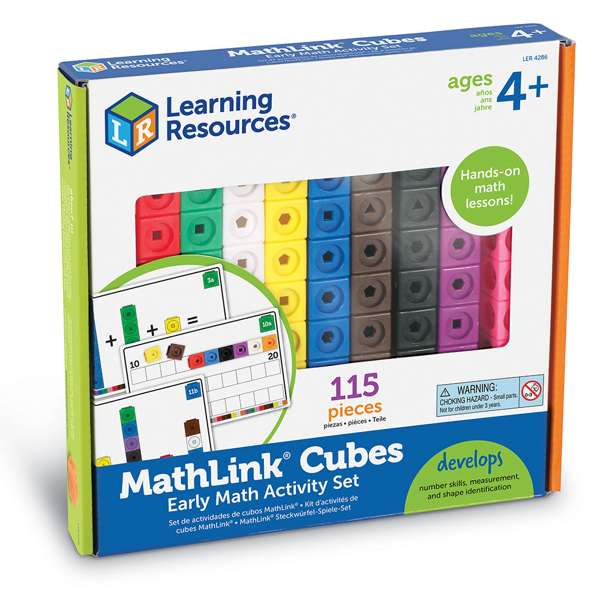 ชุดลูกบาศก์คณิตศาสตร์แสนสนุก 100 ชิ้น สื่อการสอนอนุบาล,ปฐมวัย,ของเล่นเสริมพัฒนาการ, ของเล่นเสริมทักษะ