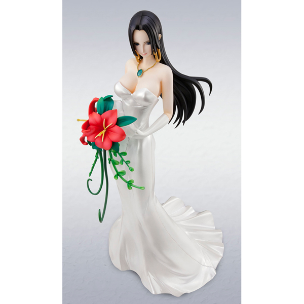 Boa Hancock Wedding ของแท้ JP แมวทอง - POP Limited Edition Megahouse [โมเดลวันพีช]