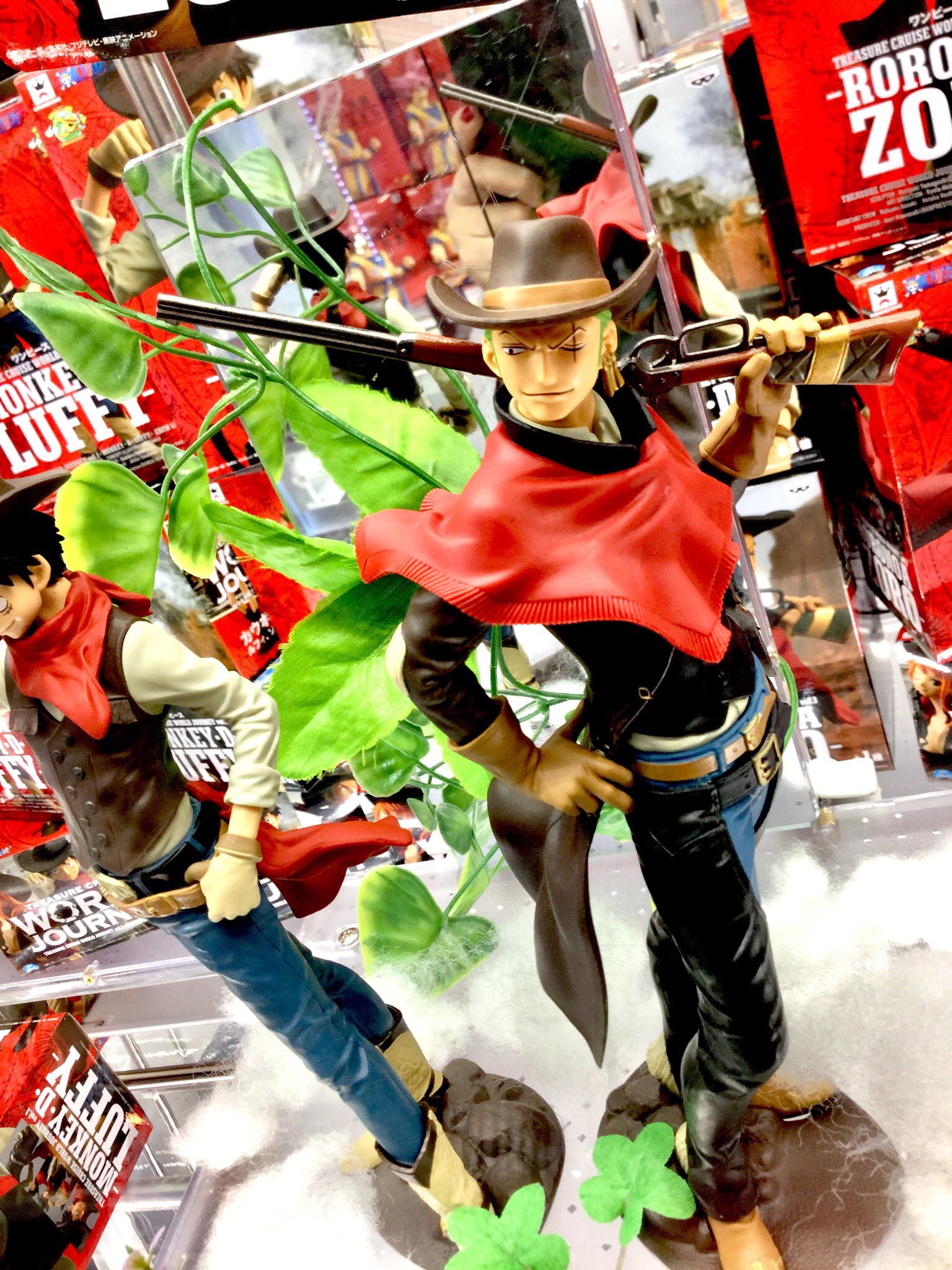 Zoro ของแท้ JP แมวทอง - Treasure Cruise World Journey Banpresto [โมเดลวันพีช]