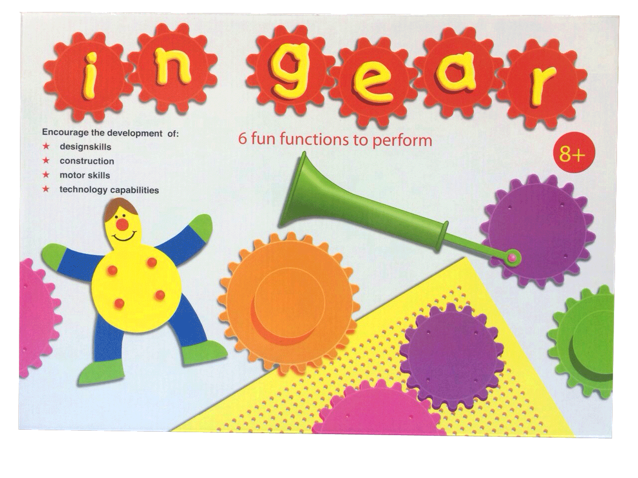 IN GEAR ฟันเฟืองแสนสนุก , ของเล่นเสริมพัฒนาการ, ของเล่น,สื่อการสอนปฐมวัย