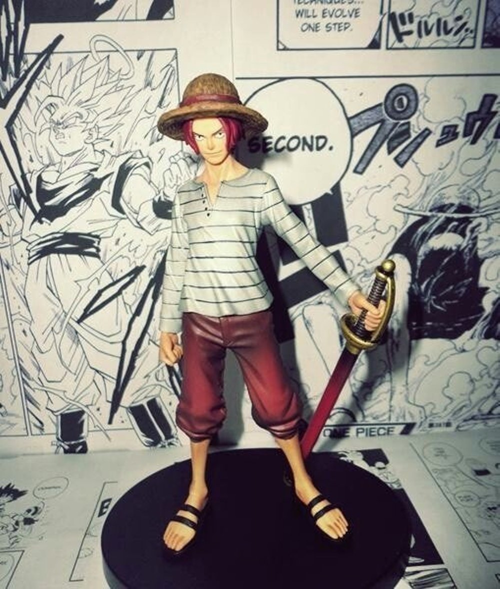 Shanks ของแท้ JP แมวทอง - Grandline Men Banpresto [โมเดลวันพีช]