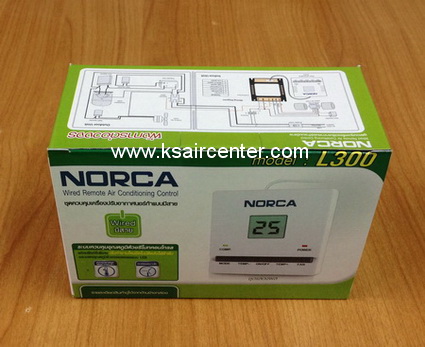 รีโมท เทอร์โมรูม แบบมีสาย NORCA