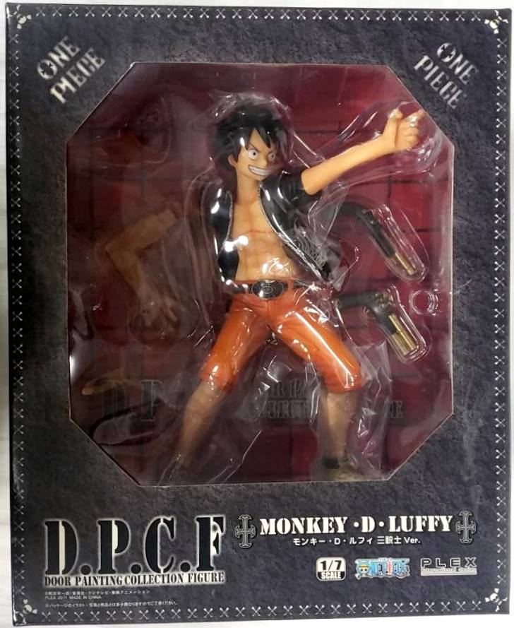 Luffy ของแท้ JP - Door Painting Collection Figure Plex [โมเดลวันพีช]