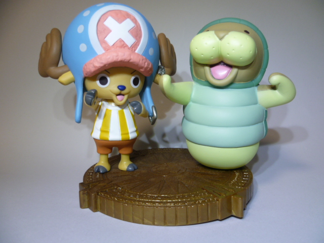 Chopper & Kung Fu Dugong ของแท้ JP แมวทอง - Ichiban Kuji Banpresto [โมเดลวันพีช] (2 ตัว)