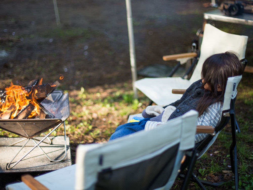 SnowPeak Low Chair Short Luxe Ivory LV-093IV