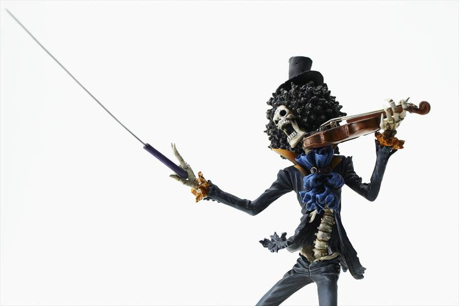 Brook ของแท้ JP แมวทอง - Scultures Banpresto [โมเดลวันพีช]