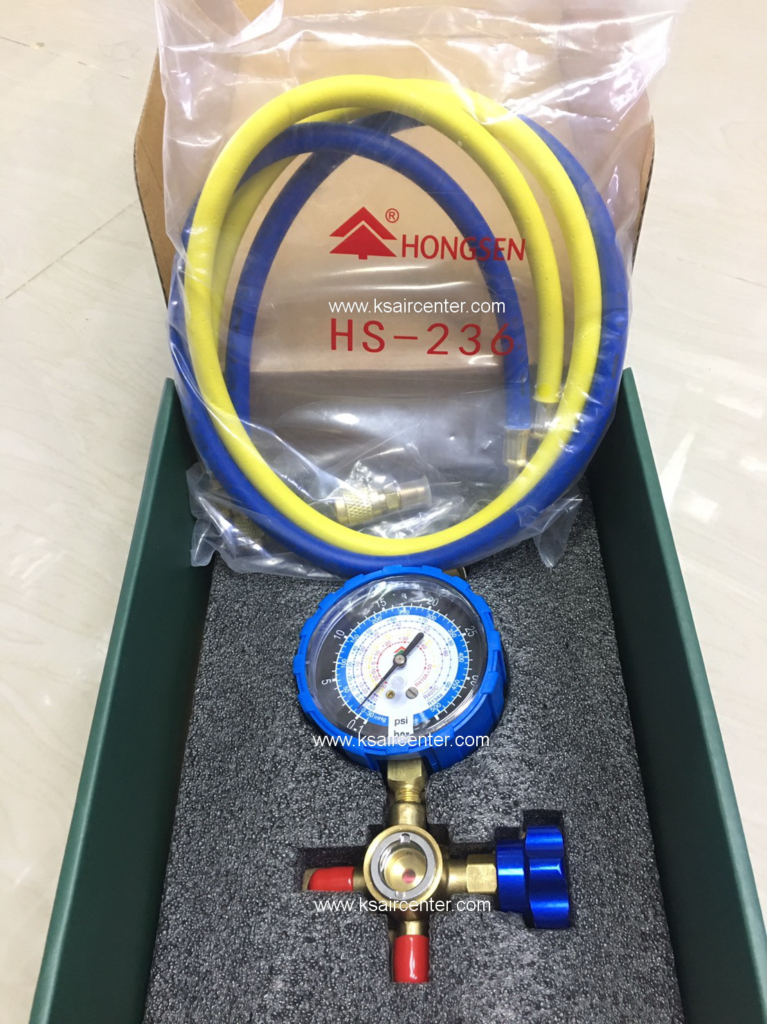 ชุดเกจชาร์จนํ้ายาเดี่ยว HONGSEN (รหัสสินค้า 001214)