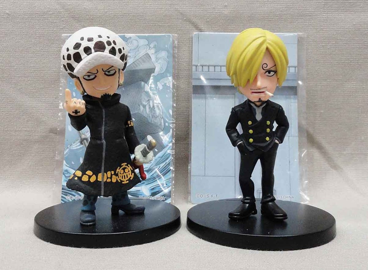 Punk Hazard Set ของแท้ JP แมวทอง - WCF Ichiban Kuji Banpresto [โมเดลวันพีช] (5 ตัว)