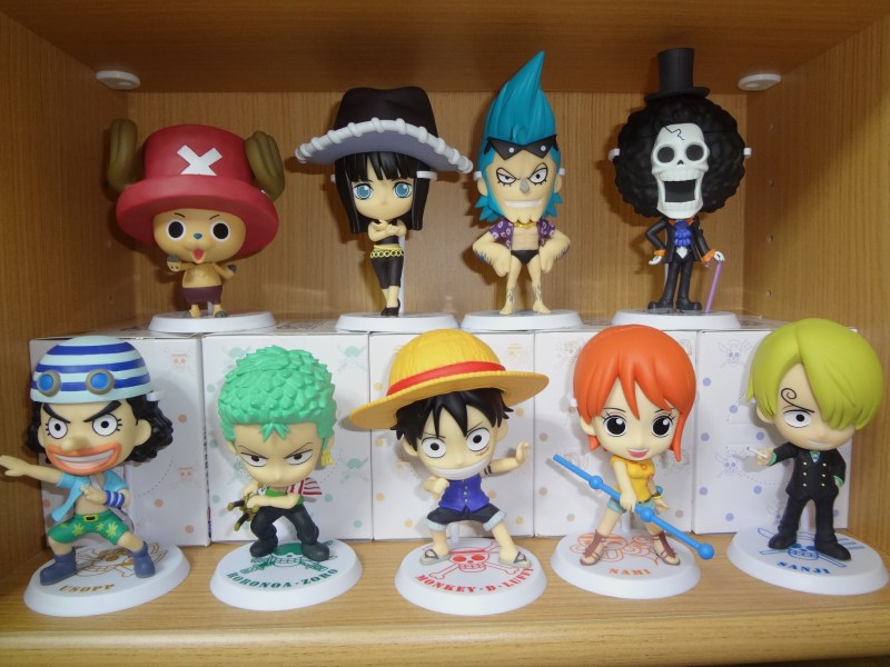Straw Hat Pirates Set ของแท้ JP แมวทอง - Ichiban Kuji Banpresto [โมเดลวันพีช] (9 ตัว)
