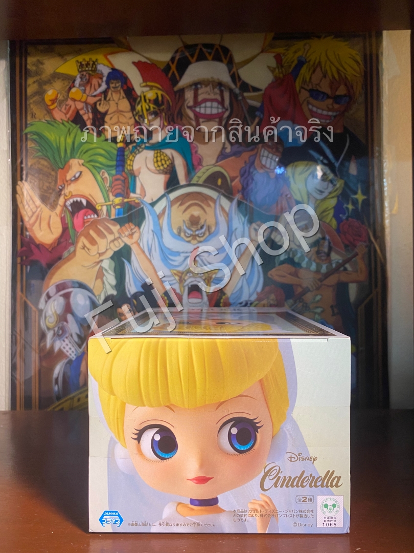 Cinderella Dreamy Style - Normal Color ของแท้ JP - Q Posket Banpresto [โมเดล Disney]