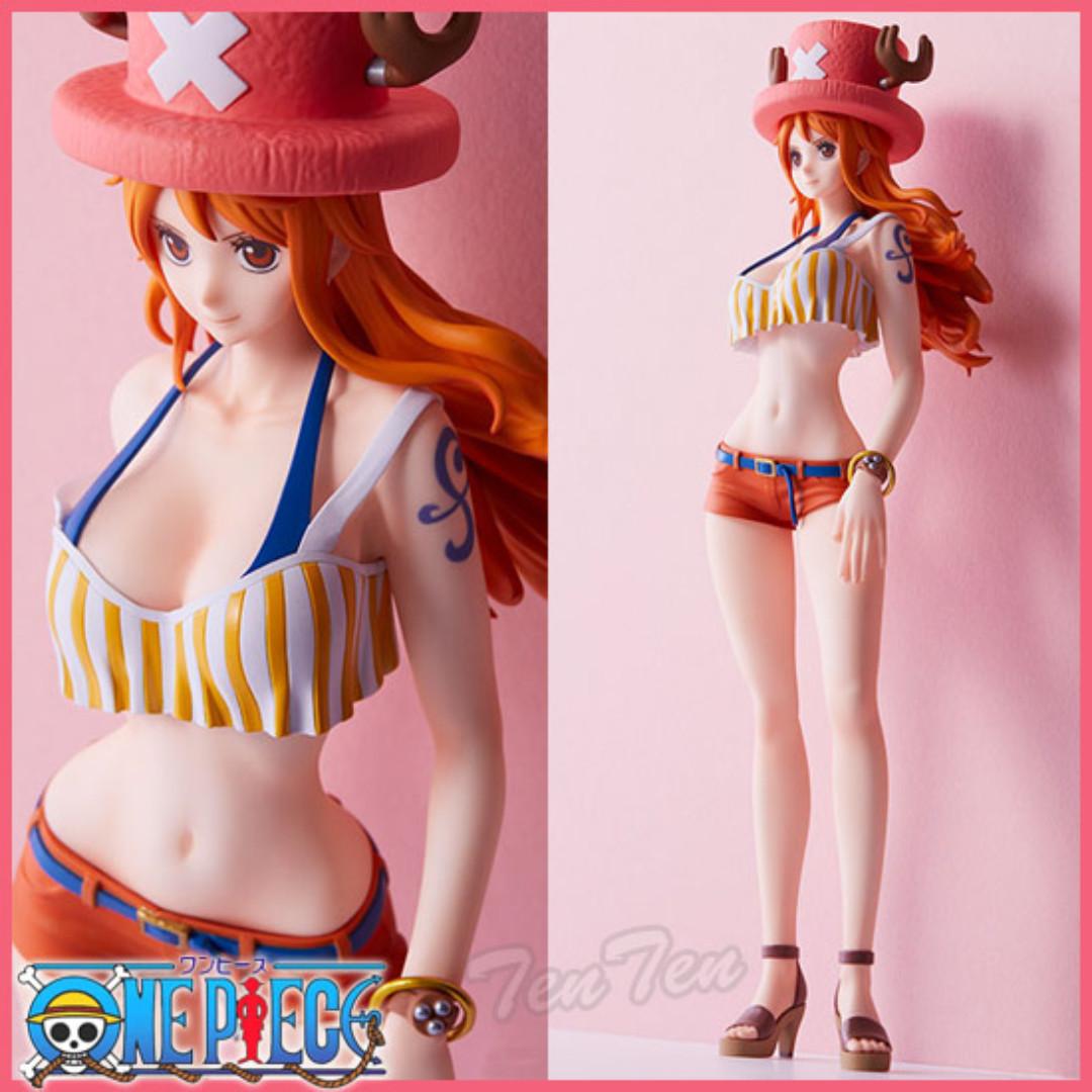Nami ของแท้ JP แมวทอง - Sweet Style Pirates Banpresto [โมเดลวันพีช]
