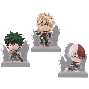 My Hero Academia Set ของแท้ JP - Ichiban Kuji Banpresto [โมเดล My Hero Academia] (3 ตัว)