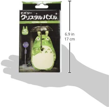 Totoro [Green] (แบบประกอบ) ของแท้ JP - Crystal Puzzle Beverly [โมเดล Totoro]