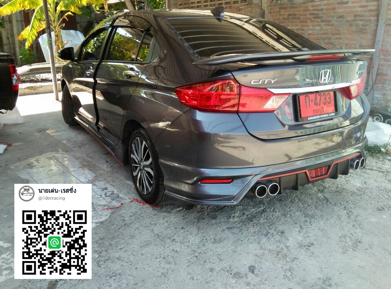 V.2 By TTS VS HONDA CITY 2017-ON [พี่ดูดีๆแล้วพี่จะหลงร๊ากปมกับท่อคู่แฝด4แยกการทำงานอัสระหนัาฉลุตัดชิ้นงานสวยล้ำ]