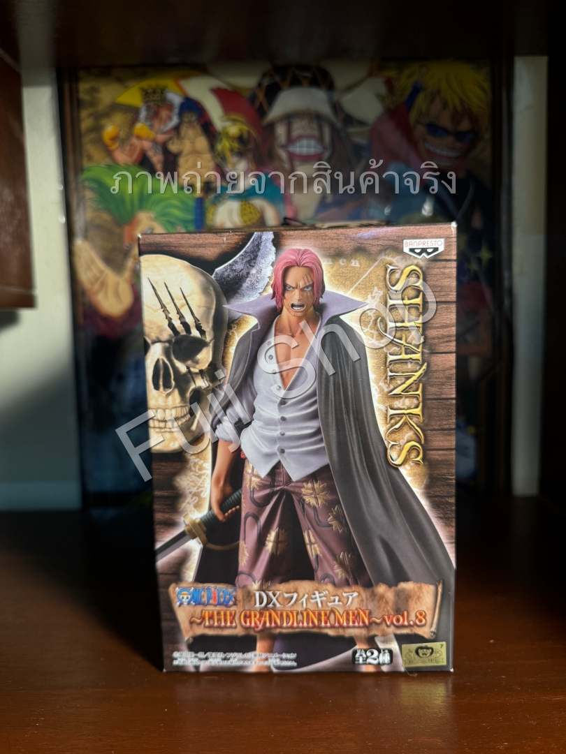 Shanks ของแท้ JP แมวทอง - Grandline Men Banpresto [โมเดลวันพีช]