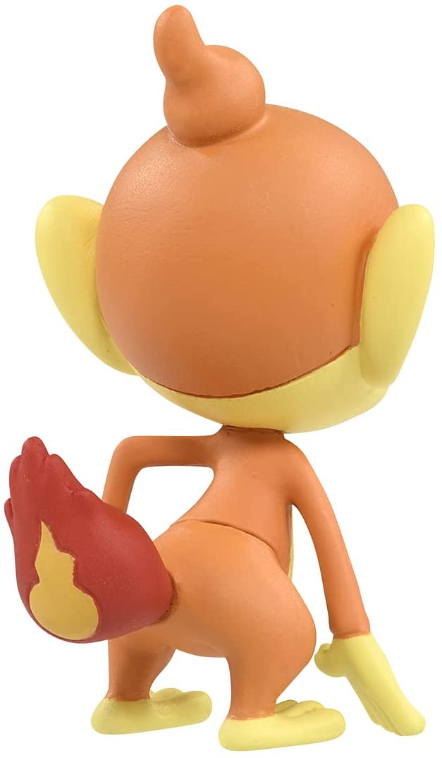 Chimchar ของแท้ JP - Monster Collection Takara Tomy [โมเดลโปเกมอน]