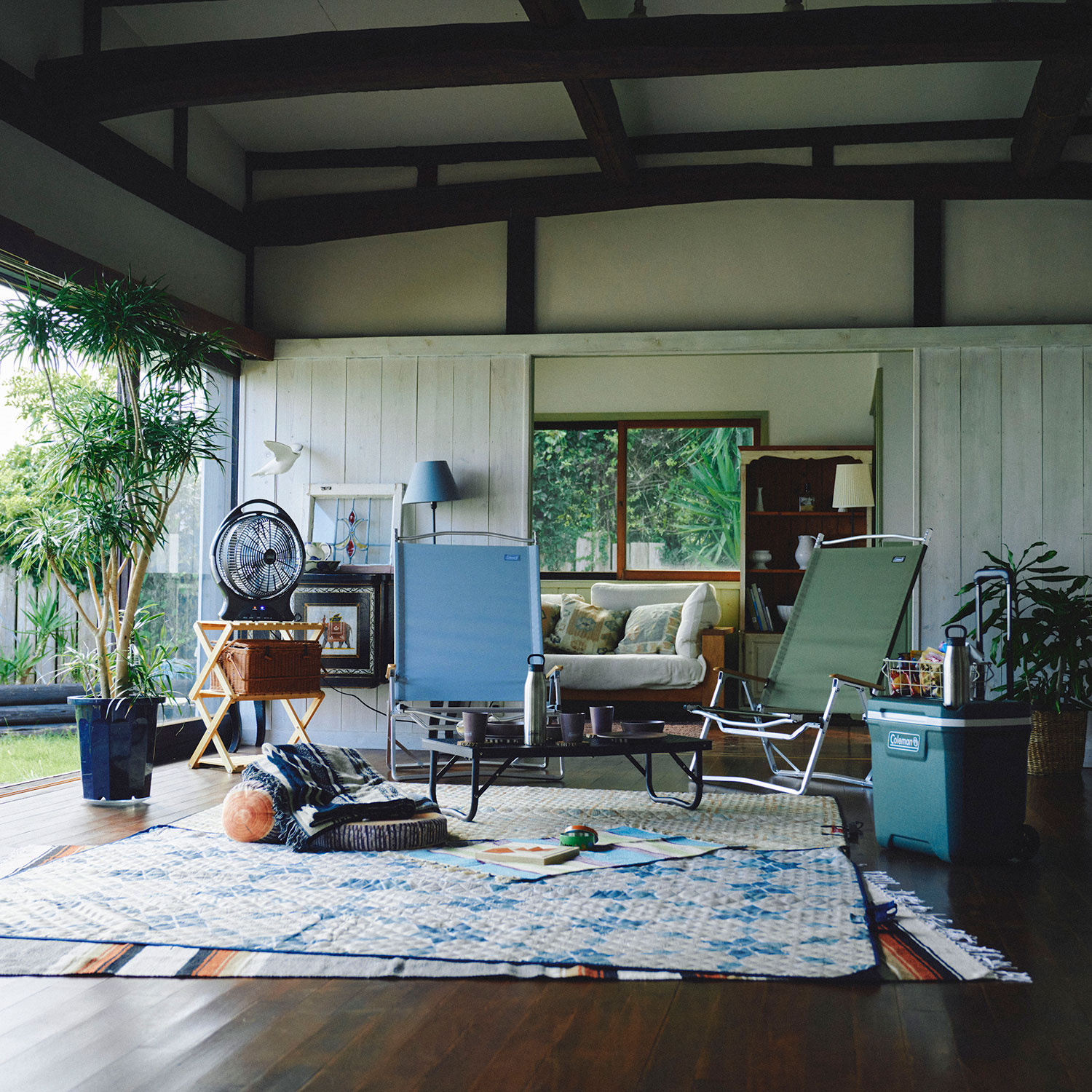 Coleman JP Folding Chair Wide Olive 38846 TOLC0605